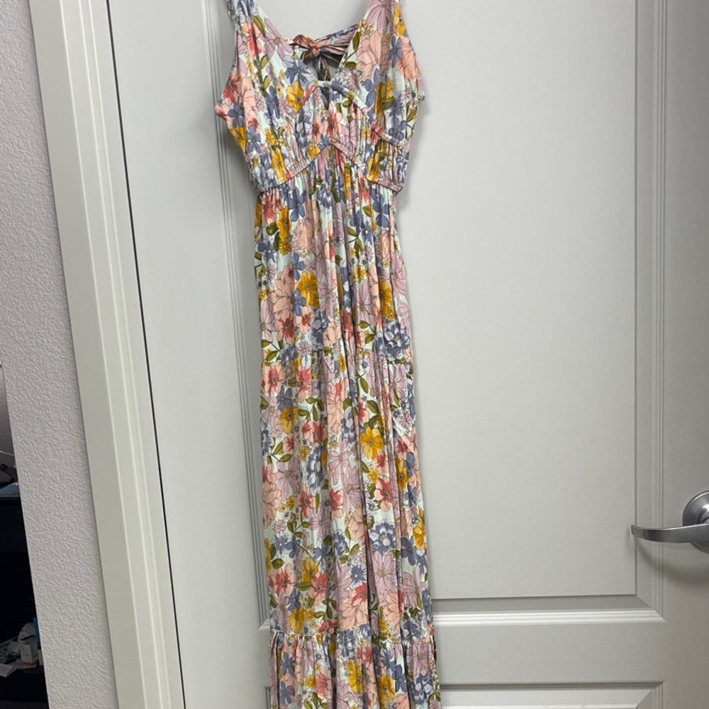 Angie Multicolor Floral Dress